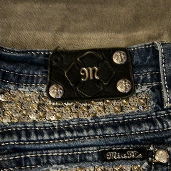 Miss Me Blue Boot Cut Jeans with‎ Vintage Appeal - Picture 11 of 16